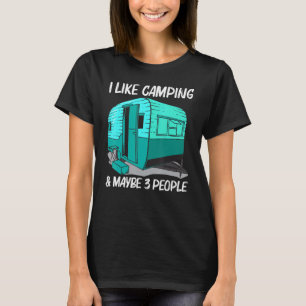 Cool Camping For Men Women Camper Camping Outdoor  T-Shirt