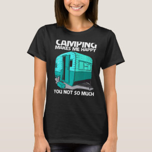 Cool Camping For Men Women Camper Camping Outdoor T-Shirt