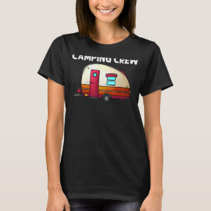 Cool Camping For Men Women Camper Hiking Bonfire C T-Shirt