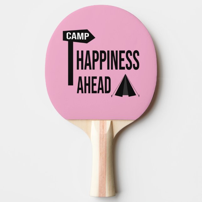 Cool Camping Ping Pong Paddle (Front)