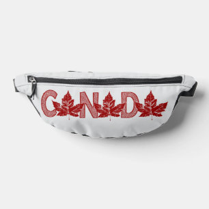 Cool Canada Fanny Pack Retro Canada Souvenir Bags
