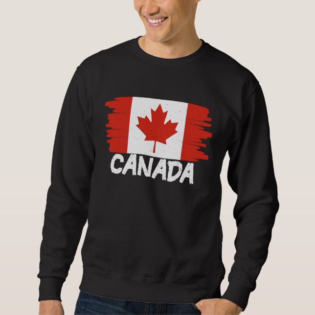 Cool Canada Flag Sweatshirt (Front)