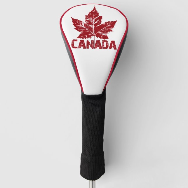 Cool Canada Golf Retro Canada Driver Cover (Front)