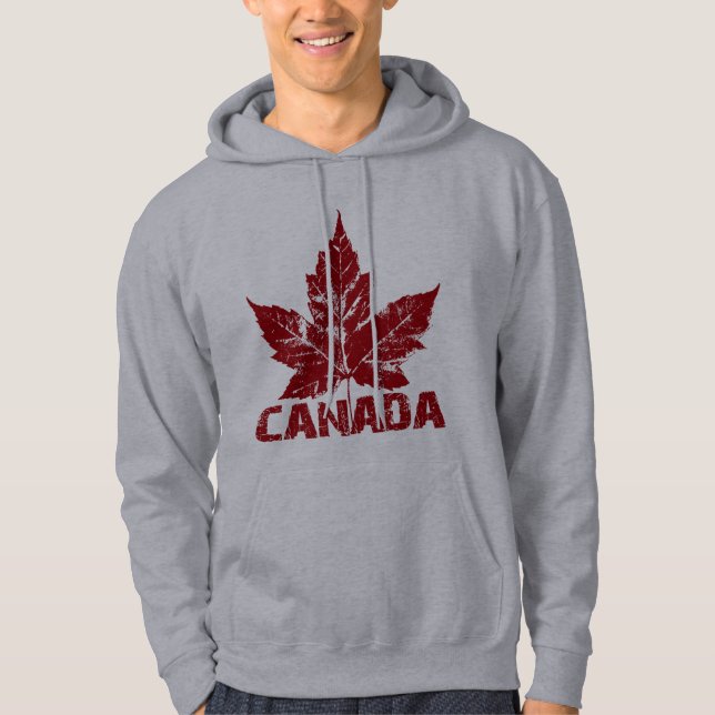 Cool Canada Hoodie Retro Canada Souvenir Shirts (Front)