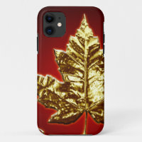 Cool Canada IPhone 5 Case Gold Canada Leaf Gifts