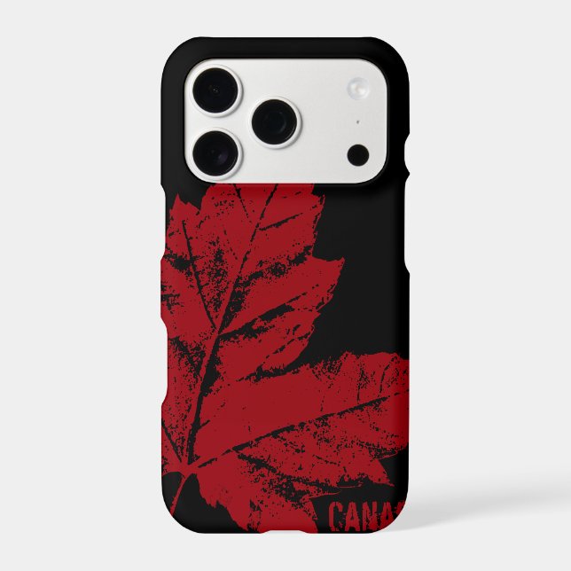 Cool Canada iPhone Case Canada Maple Leaf Case (Back)