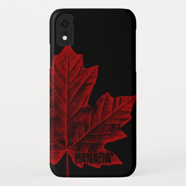 Cool Canada iPhone Cases Canada Maple Leaf Gift (Back)