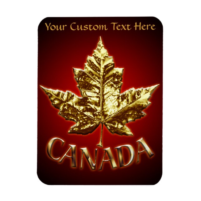 Cool Canada Magnet Personalised Canada Souvenir (Vertical)