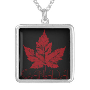 Cool Canada Necklace Canada Souvenir Maple Leaf