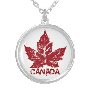 Cool Canada Necklace Canada Souvenir Maple Leaf