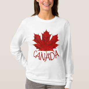 Cool Canada Shirts Retro Maple Leaf Souvenir