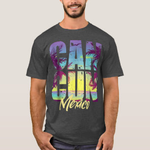 Cool Cancun Art Meico Vacation SummerMen Women Kid T-Shirt