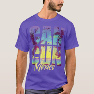 Cool Cancun Art Meico Vacation SummerMen Women Kid T-Shirt
