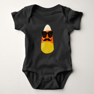 Cool Candy Corn Baby Bodysuit