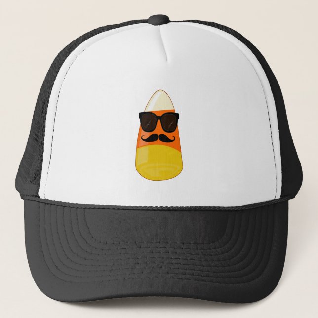 Cool Candy Corn Trucker Hat (Front)