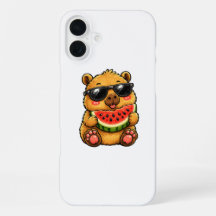 Cool Capybara Watermelon Summer