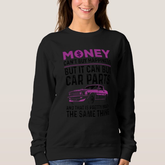 Cool Car  For Men Automotive Engine Drag Racing Gu Sweatshirt (Front)