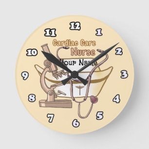 Cool Cardiac Nurse Round Clock