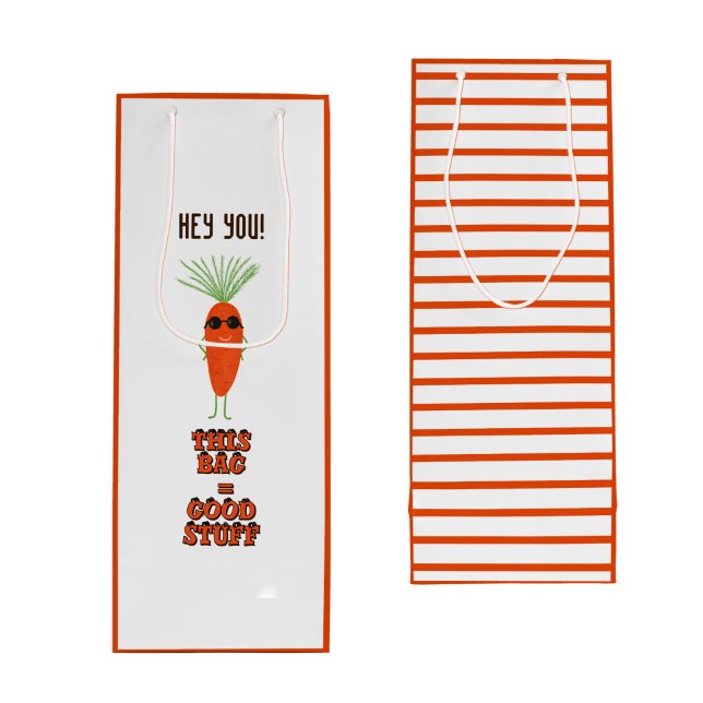 Cool Carrot Collection White Wine Gift Bag (Creator Uploaded)