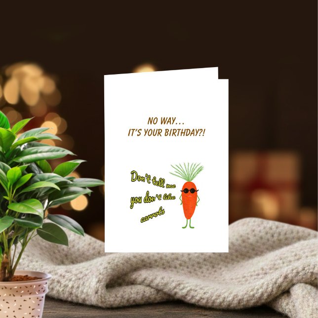 Cool Carrot Squad Collection Birthday Card (Creator Uploaded)
