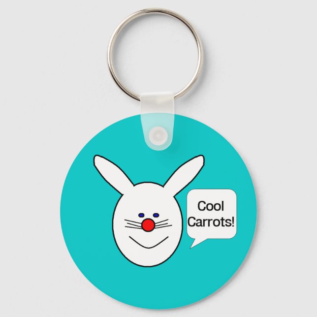 Cool Carrots Keychain (Front)