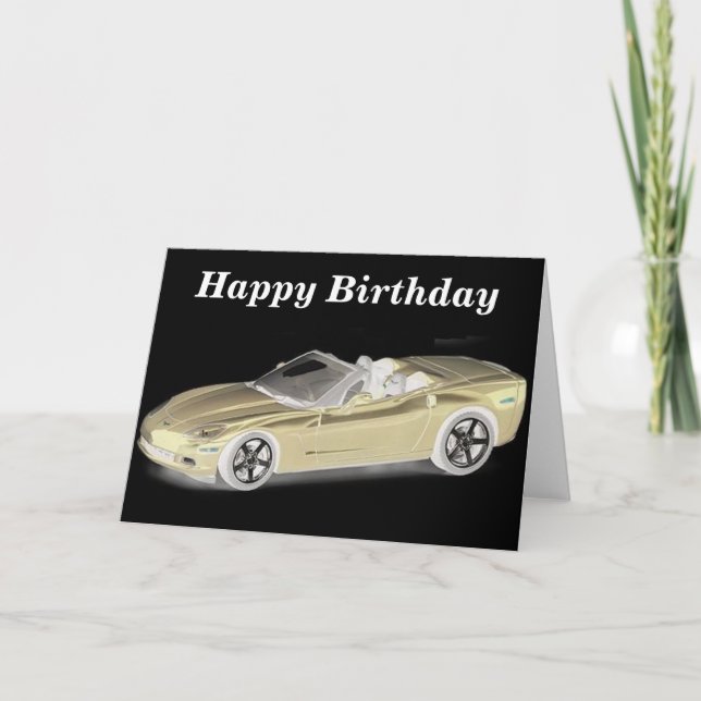 Cool Cars Card (Front)