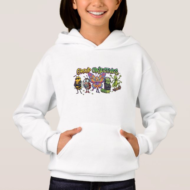 Cool Cartoon Bug Squad Graffiti - Group Objectives (Front)