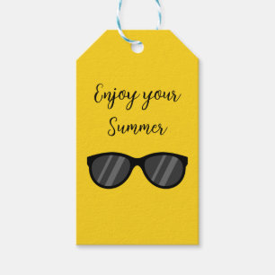 Cool Cartoon Sunglasses Add Text Gift Tags