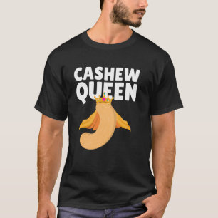 Cool Cashew For Girl Women Kids Nuts Pun Sneeze Ca T-Shirt