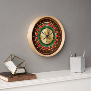 Cool Casino game room  Clock