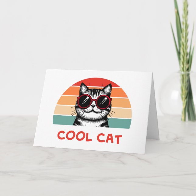 Cool cat 2 card (Front)