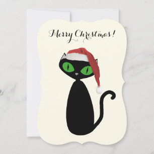 Cool Cat Christmas Card