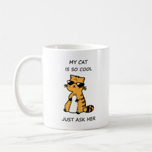 Cool Cat Coffee Mug