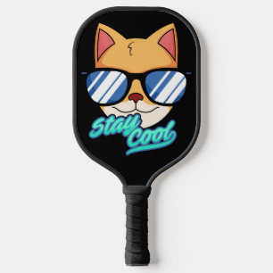 COOL CAT FUNNY PICKLEBALL PADDLES