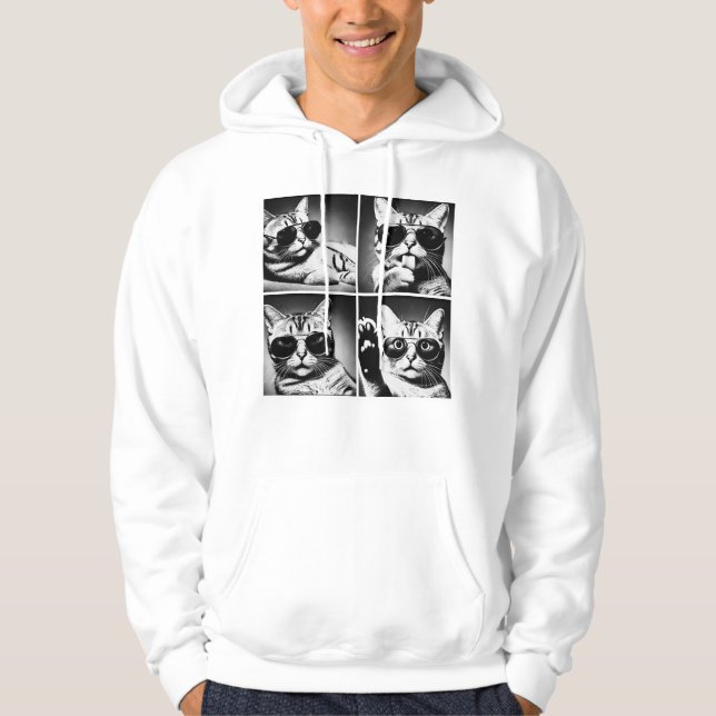 Cool cat hoodie (Front)