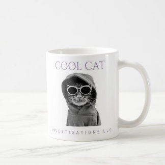 Cool Cat Investigations LLC mug (light)