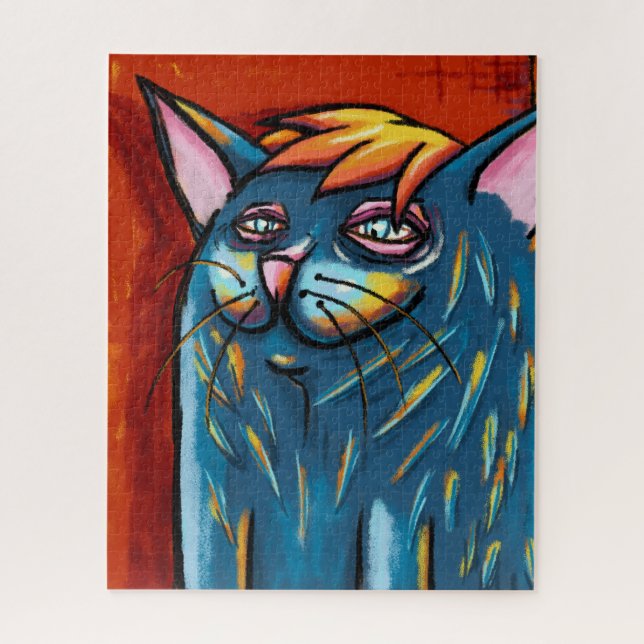 Cool Cat jigsaw puzzle (Vertical)