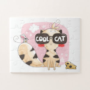 Cool Cat Jigsaw Puzzle