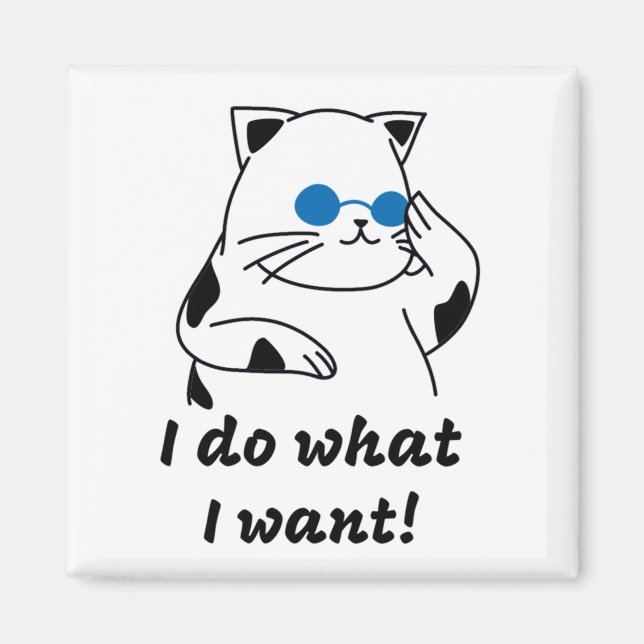 COOL CAT MAGNET (Front)