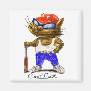Cool Cat Magnet