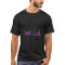 Cool Cat Men's T-Shirt Black Purple