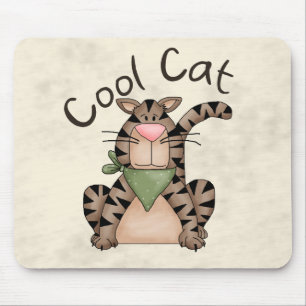 Cool Cat Mouse Pad