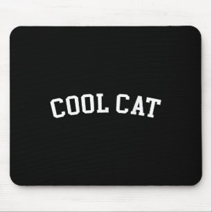 Cool Cat Mouse Pad