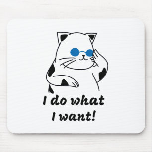 COOL CAT MOUSE PAD