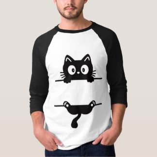 Cool Cat Peek T-Shirt – Funny & Stylish