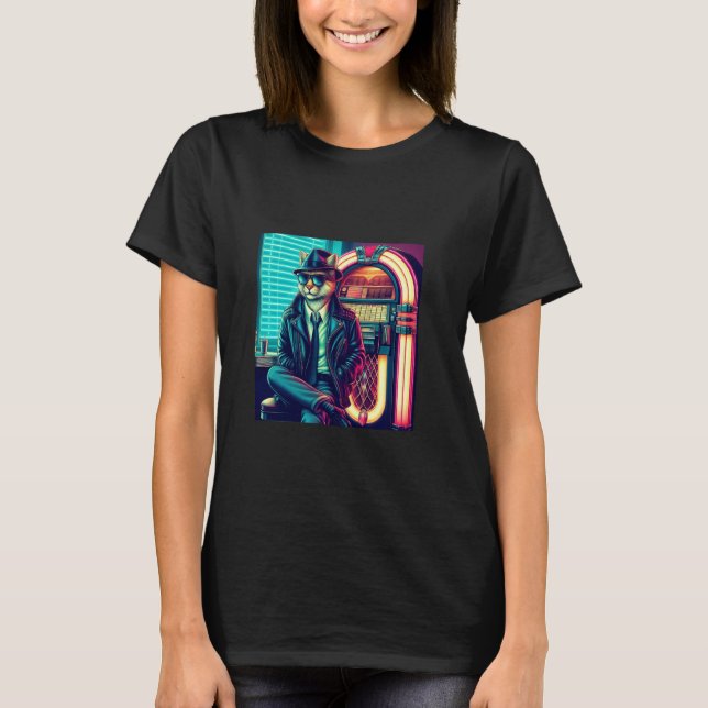 Cool Cat Tie T-Shirt (Front)