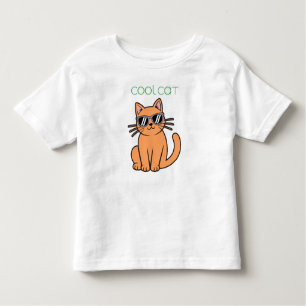 Cool Cat Toddler T-Shirt