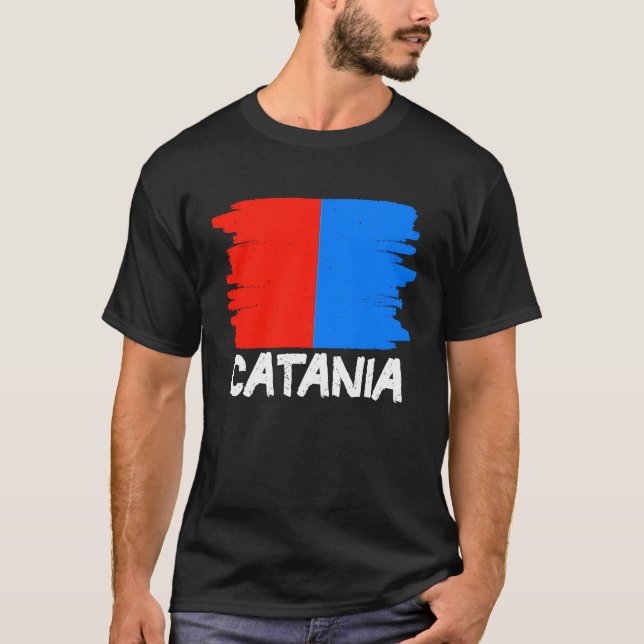 Cool Catania Flag T-Shirt (Front)