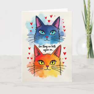 Cool Cats Fathers Day Card