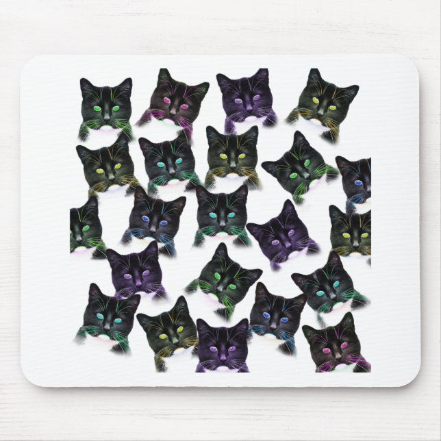 Cool Cats Mouse Pad (Front)